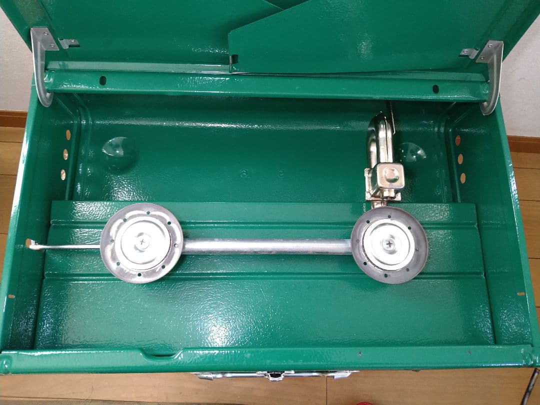 ほぼ未使用！413Hリミテッド　コールマンJP40周年記念モデル！ライムグリーン