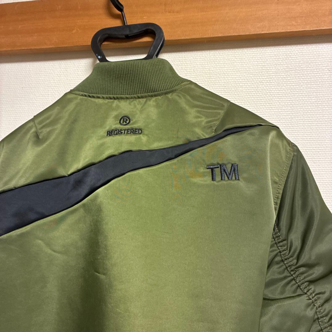 Nike MA-1ジャケット オリーブグリーン