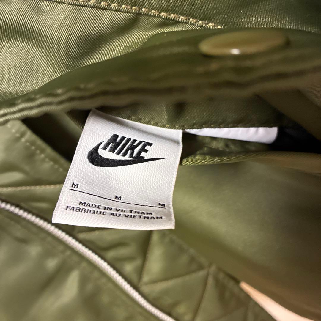Nike MA-1ジャケット オリーブグリーン