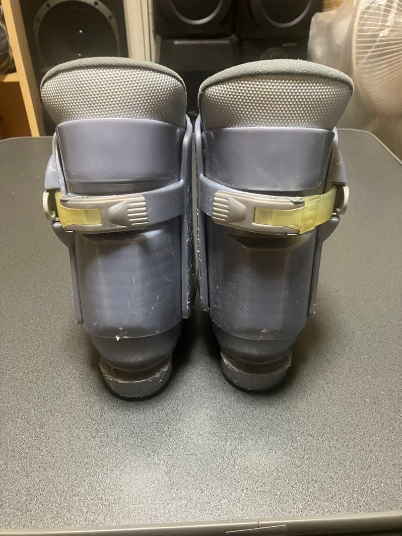 子供・ジュニア　カービングスキー100センチ　ストック・22センチブーツセット