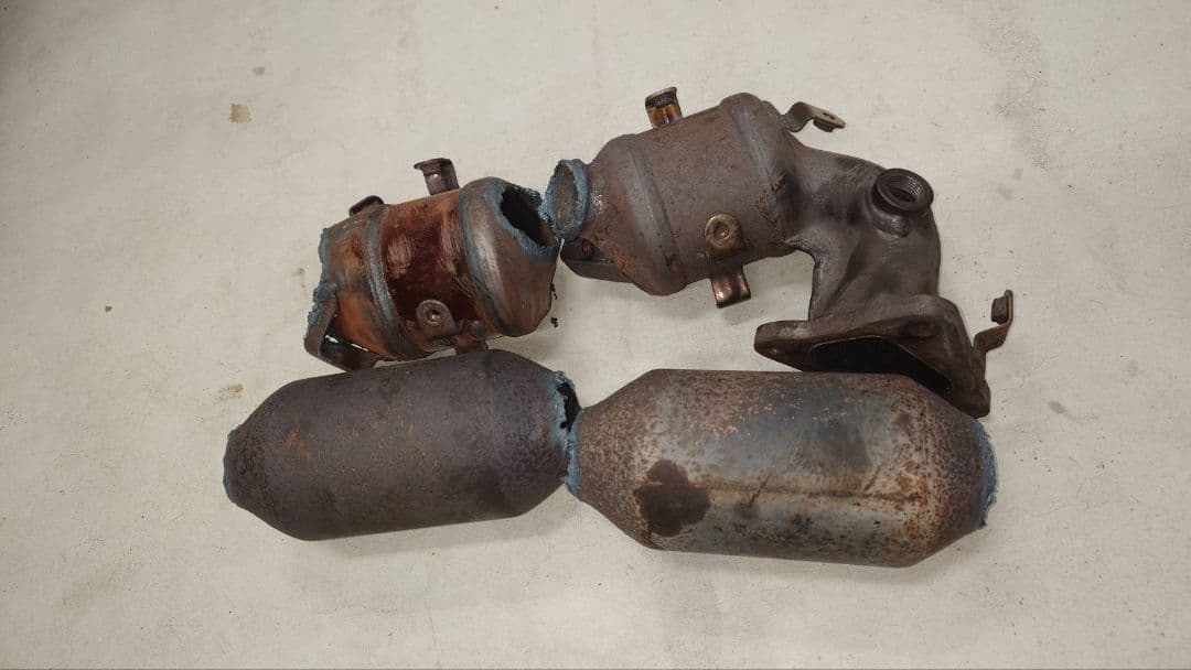 三菱 EKワゴン B11W B21W 3B20 触媒 中古 2台分