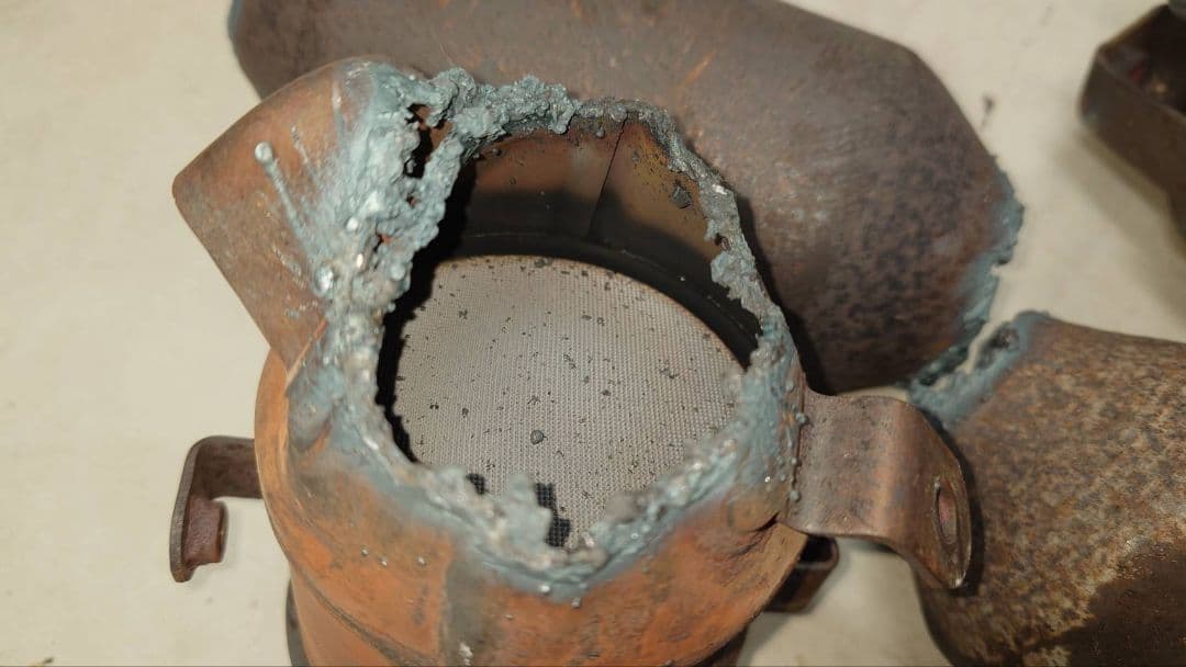 三菱 EKワゴン B11W B21W 3B20 触媒 中古 2台分