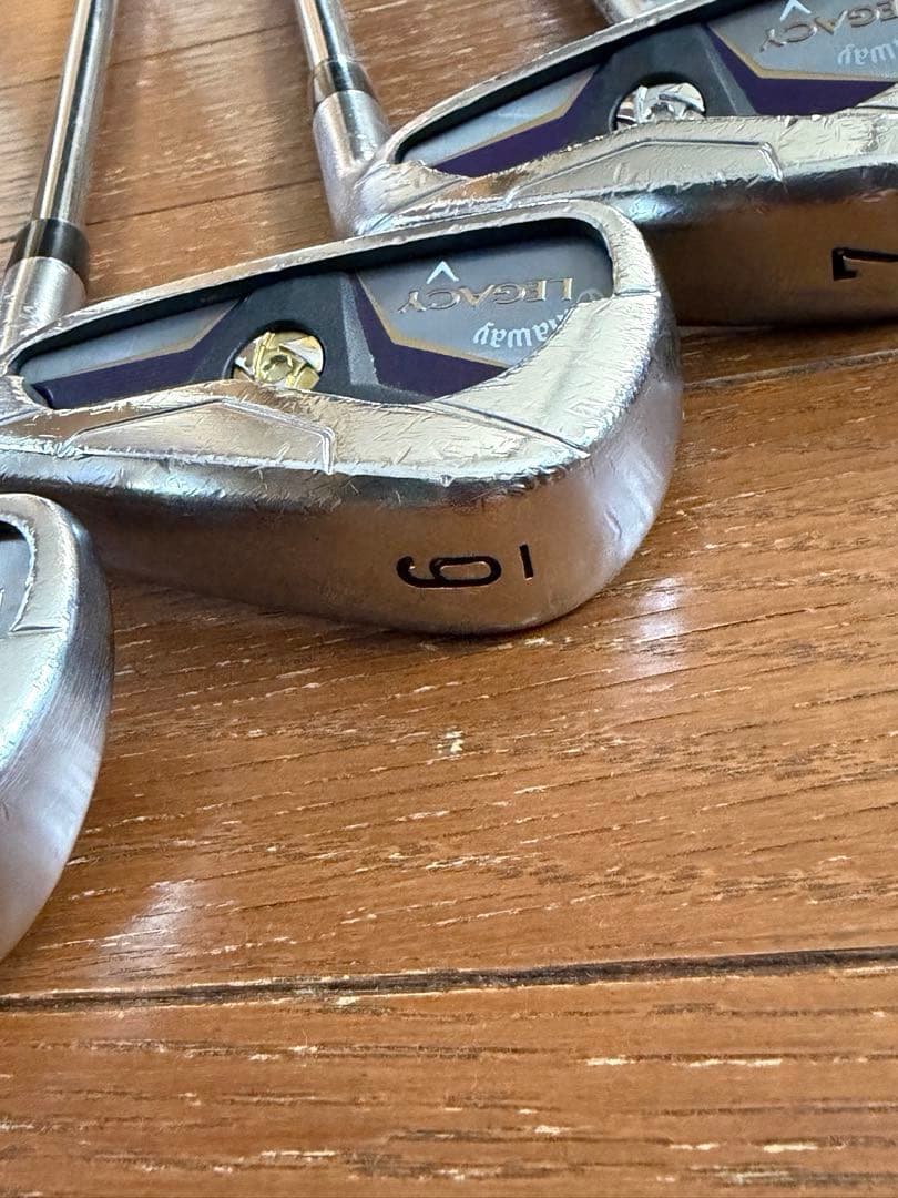 【名器】キャロウェイレガシーアイアン6本セット　ダイナミックゴールドS200