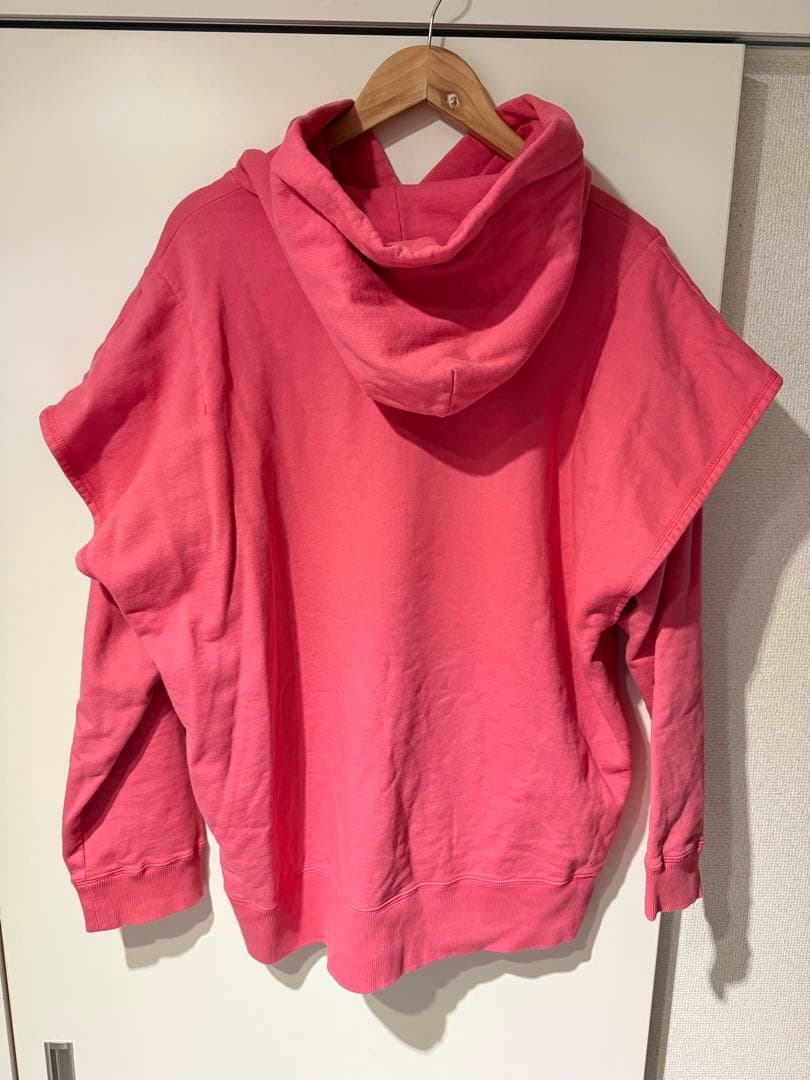 MM6 20SS レイヤードデザイン プリント スウェット M