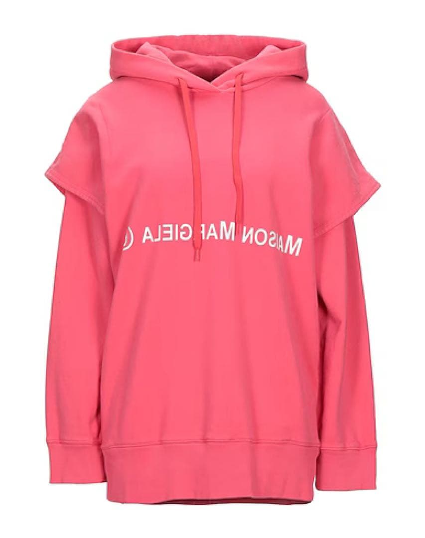 MM6 20SS レイヤードデザイン プリント スウェット M