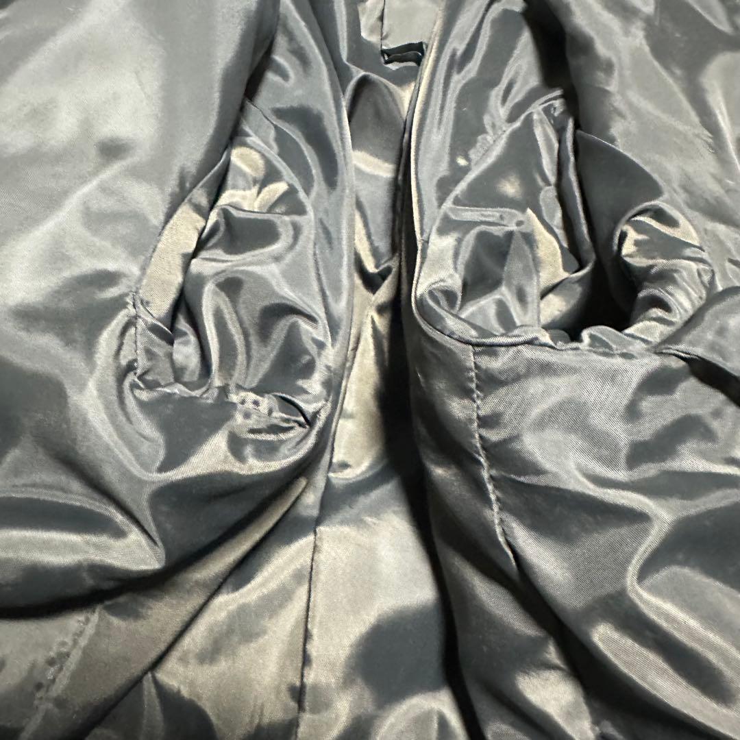 極美品　希少　LIFE BRAD カシミヤ混ダブルチェスターコート　グリーン系