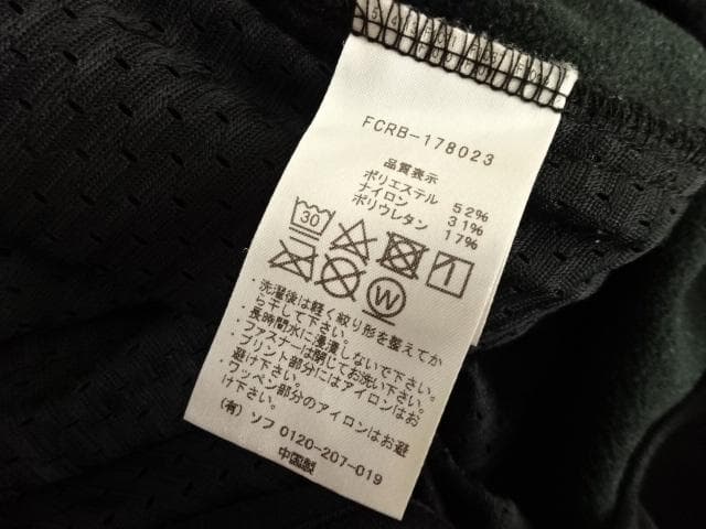 ウェア FCRB POLARTEC FLEECE HALF ZIP GAITER