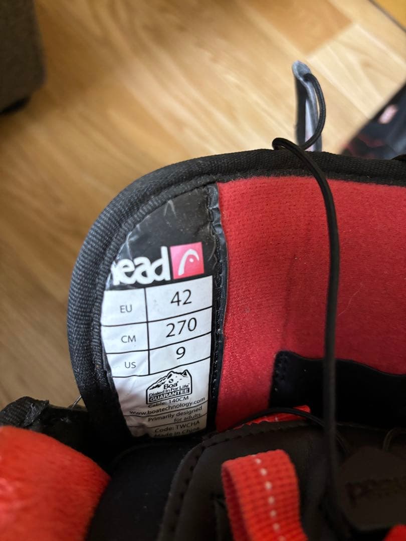 スノーボード　ブーツ　HEAD 27.0cm