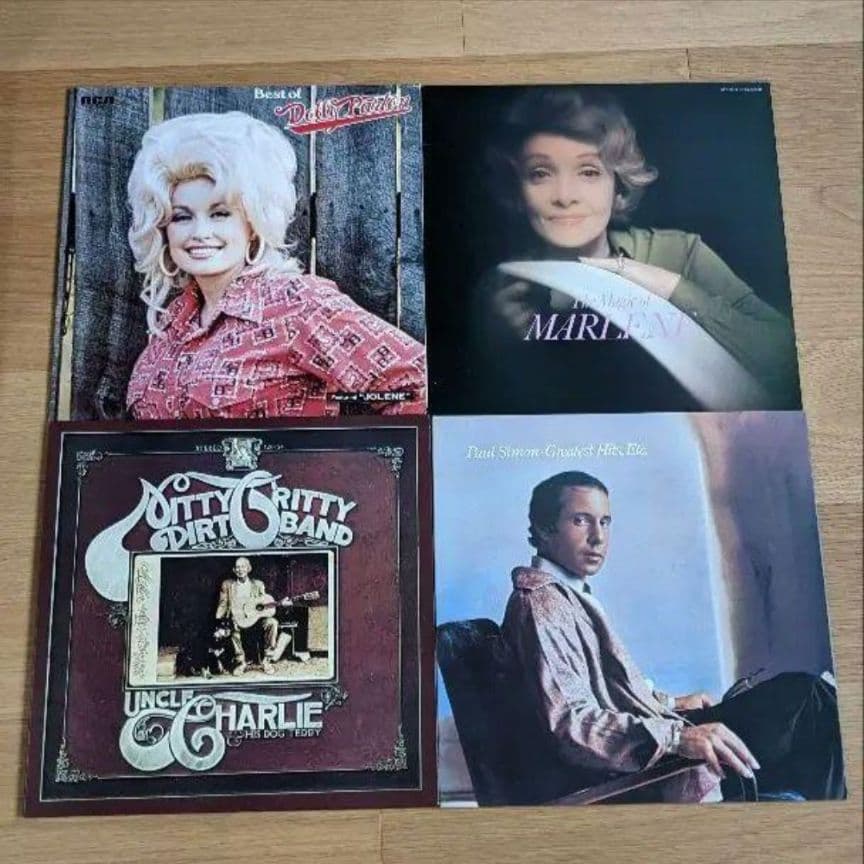 ドリー・パートン マレーネ・ディートリッヒ 他 レコードセット 8