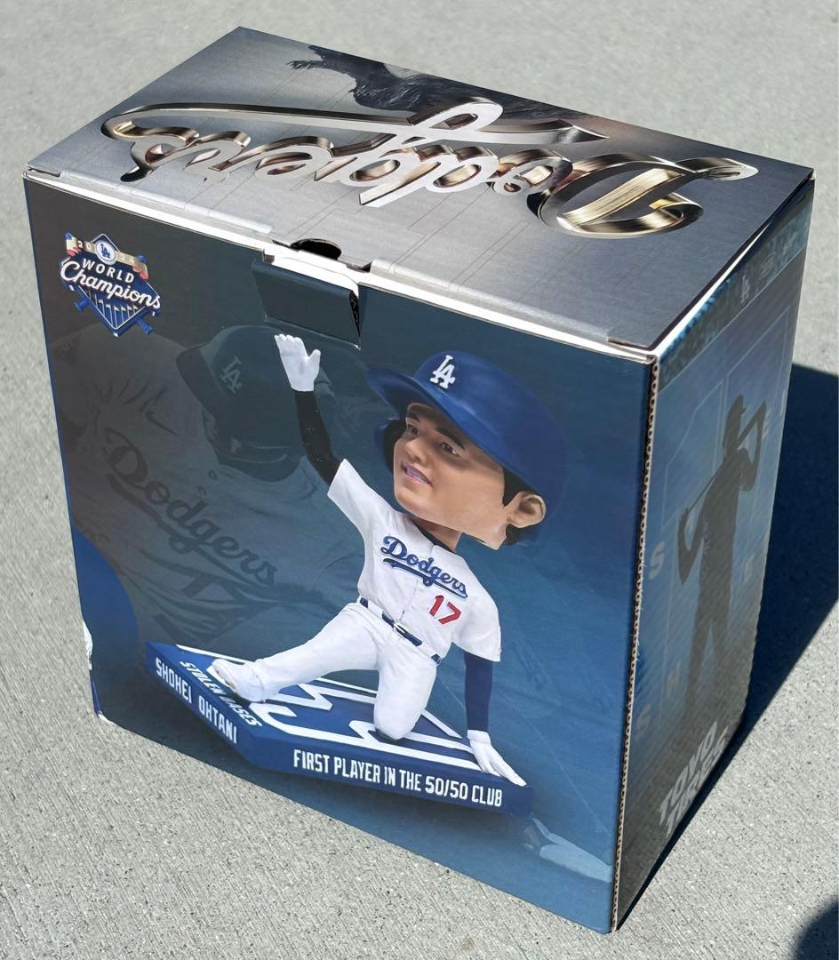 【おまけ付】　大谷翔平　ボブルヘッド　2025年　第2弾記念品　50/50