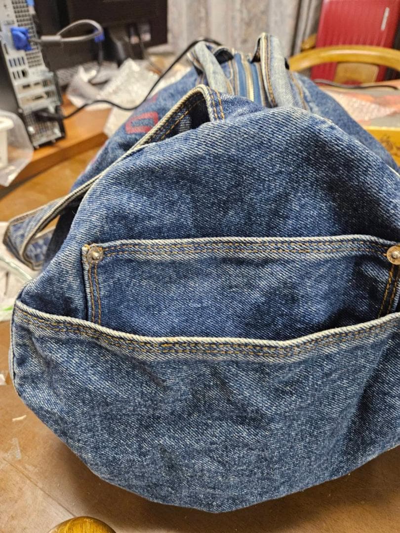 送料無料/美品　Polo Ralph Lauren デニムショルダーバッグ