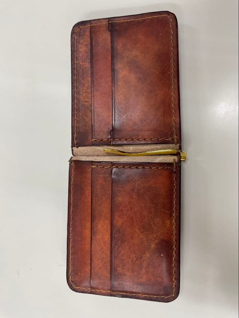 81wind マネークリップ　小銭入れ付き　財布