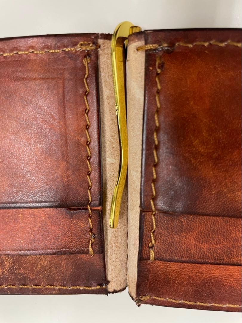 81wind マネークリップ　小銭入れ付き　財布