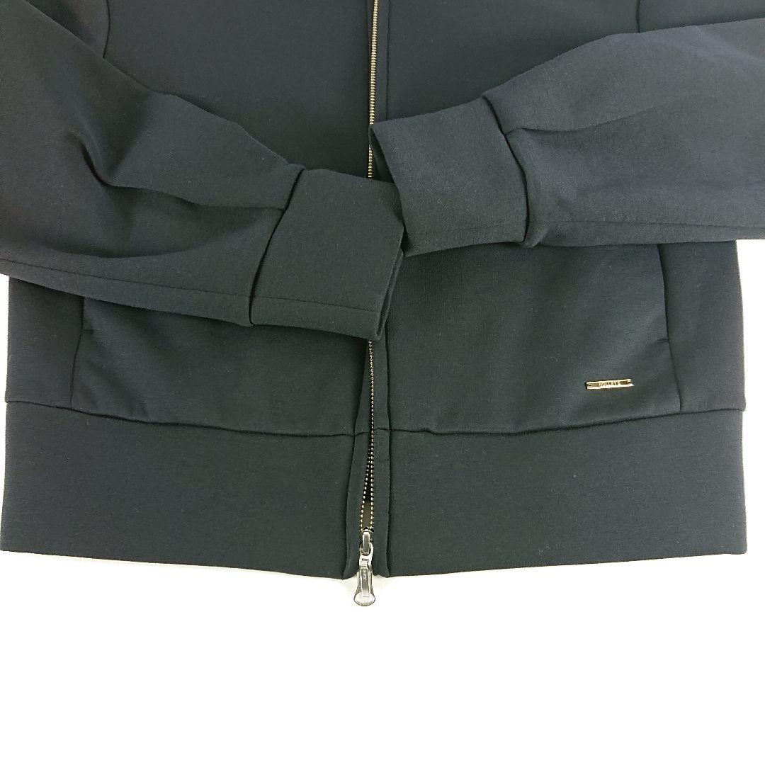 a914 NOLLEY'S ウォッシャブルエアボールスタンドジップブルゾン 美品