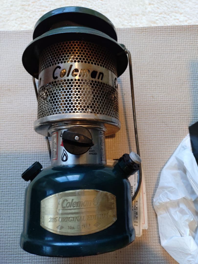ライト・ランタン Coleman286 ORIGINAL EDITION No.1000/102