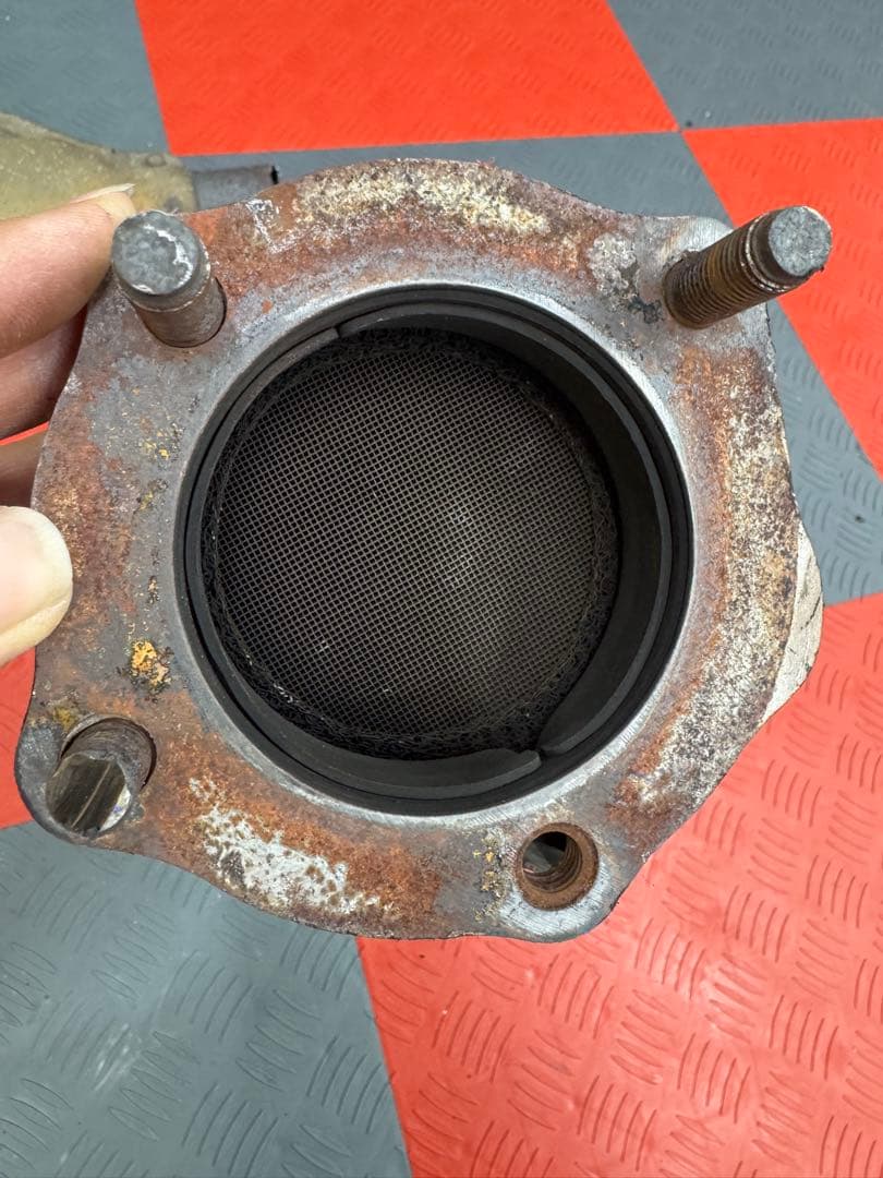 スバル RV1 プレオ 2個Set エキマニ 触媒 キャタライザー コンバーター