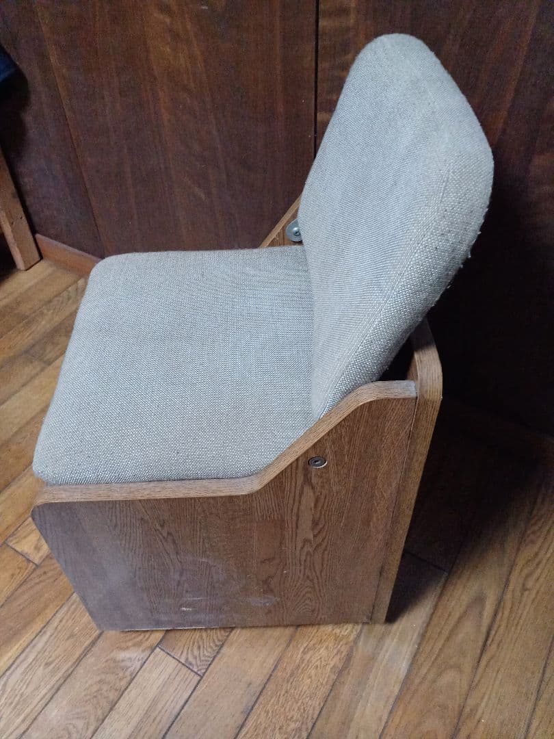 ライティングデスク 木目 ウォールナット調