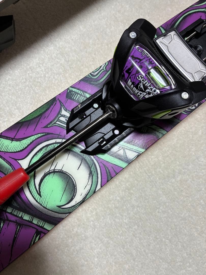 スキー K2 OBSETHED 169cm marker griffon schizo