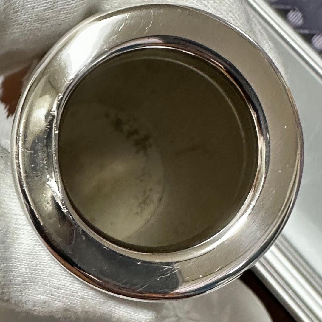 HERMES エルメス　ステンレス製　花瓶　フラワーベース　希少　シルバーカラー