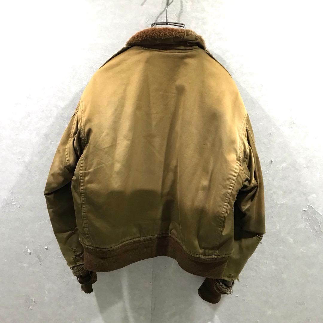 BUZZ RICKSON`S B-10 フライトジャケット 丈短 ベージュ 36