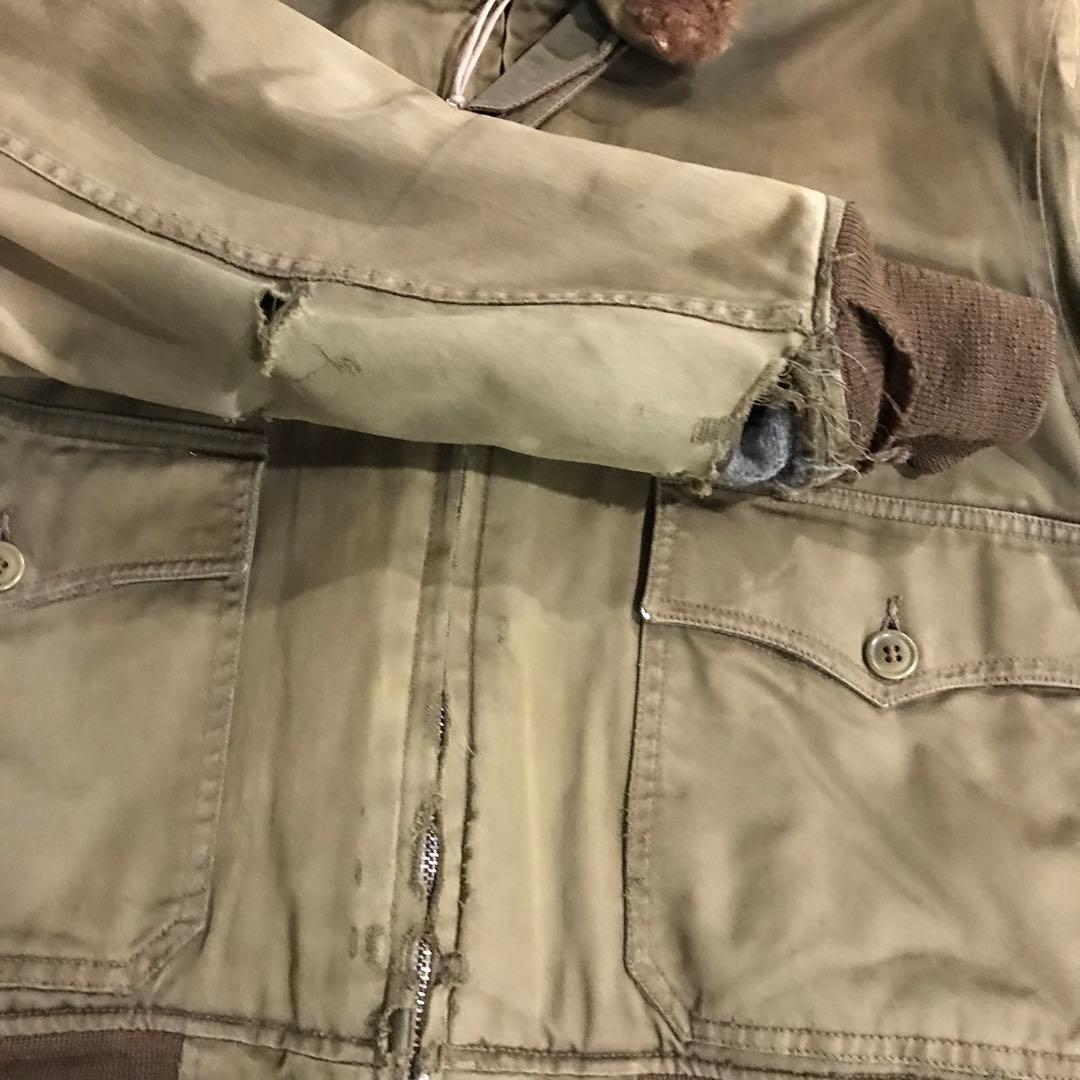 BUZZ RICKSON`S B-10 フライトジャケット 丈短 ベージュ 36