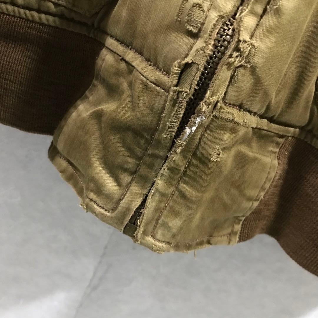 BUZZ RICKSON`S B-10 フライトジャケット 丈短 ベージュ 36