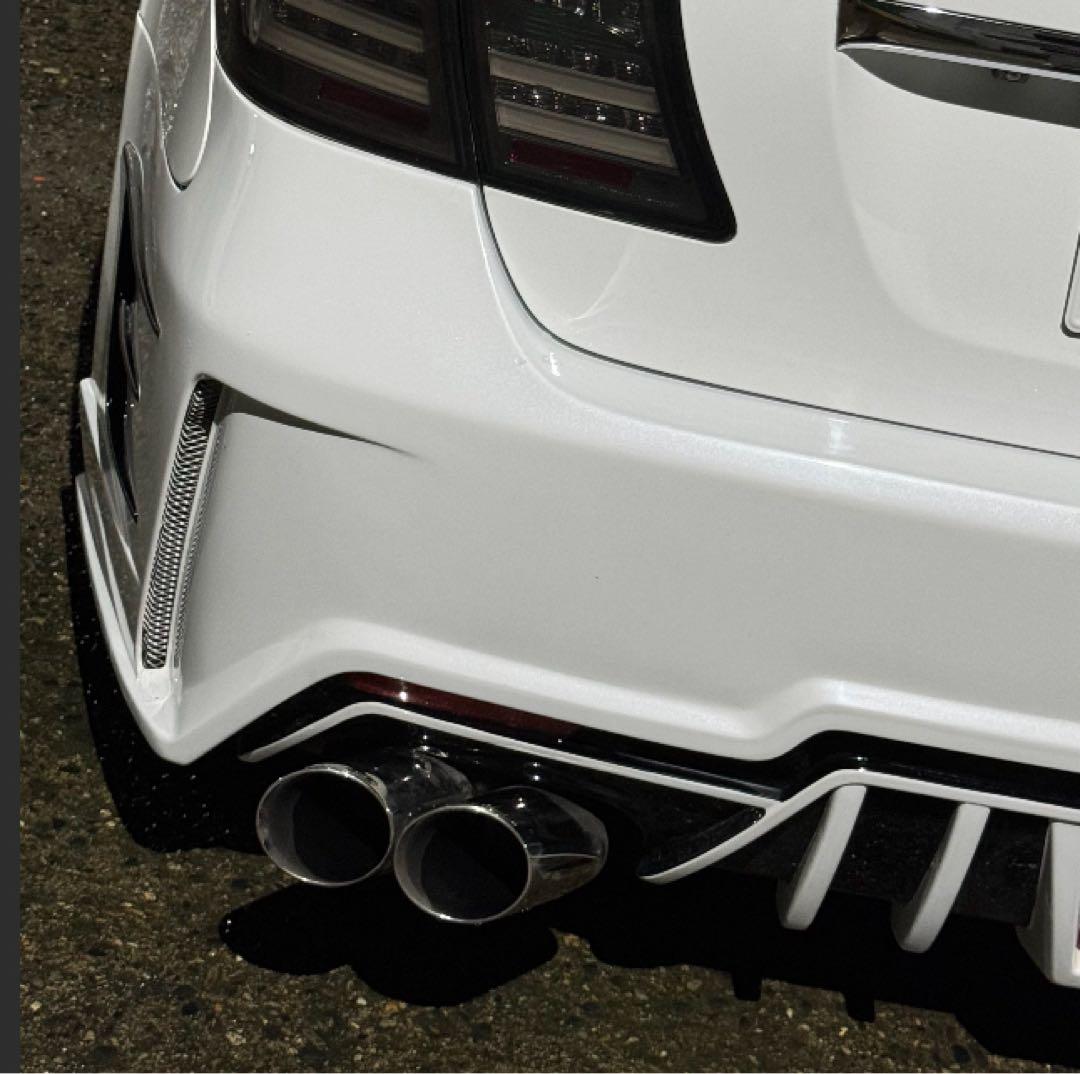 LS460前期スチールワンオフリアストレートマフラー