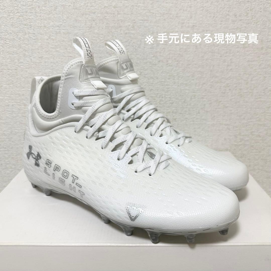 アンダーアーマー 29.5 スポットライト アメフト スパイク シューズ 靴 m