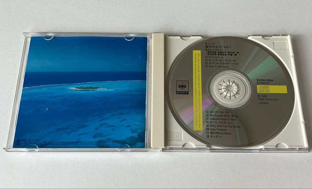 渚のオールスターズ　 非売品 ステッカー 1枚 + CD 5枚　セット TUBE