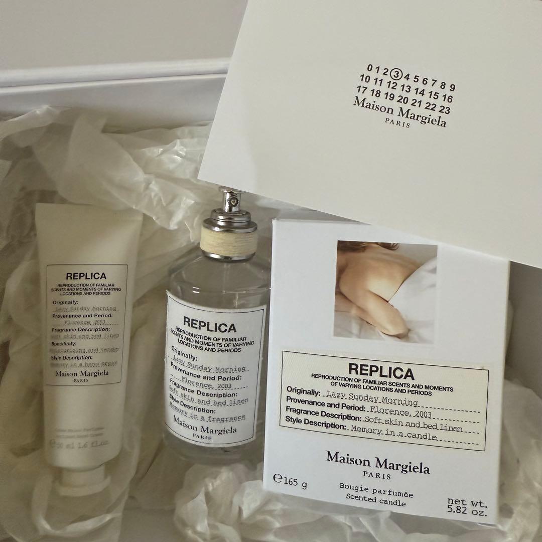 [最終値下げ]MaisonMargielaBOXキャンドル、ハンドクリー厶、香水