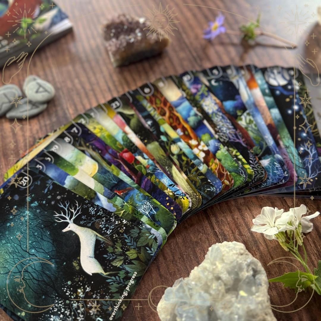 【正規品オラクルカード】新作✨神秘的な世界観✨魔法と古代の知恵のオラクル