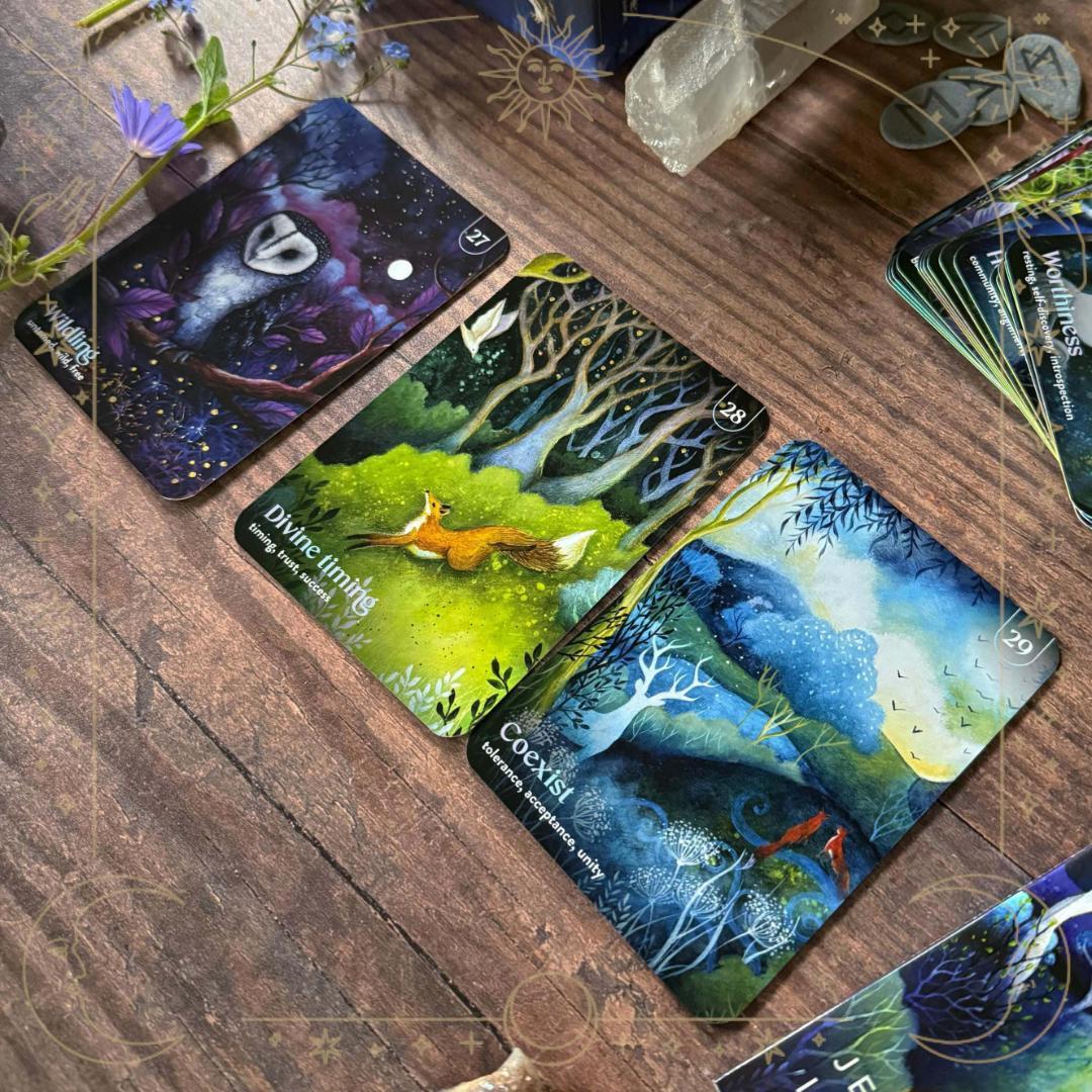 【正規品オラクルカード】新作✨神秘的な世界観✨魔法と古代の知恵のオラクル