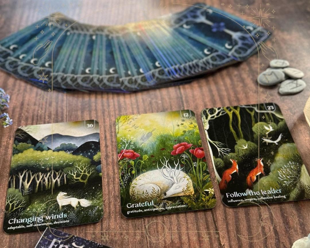 【正規品オラクルカード】新作✨神秘的な世界観✨魔法と古代の知恵のオラクル