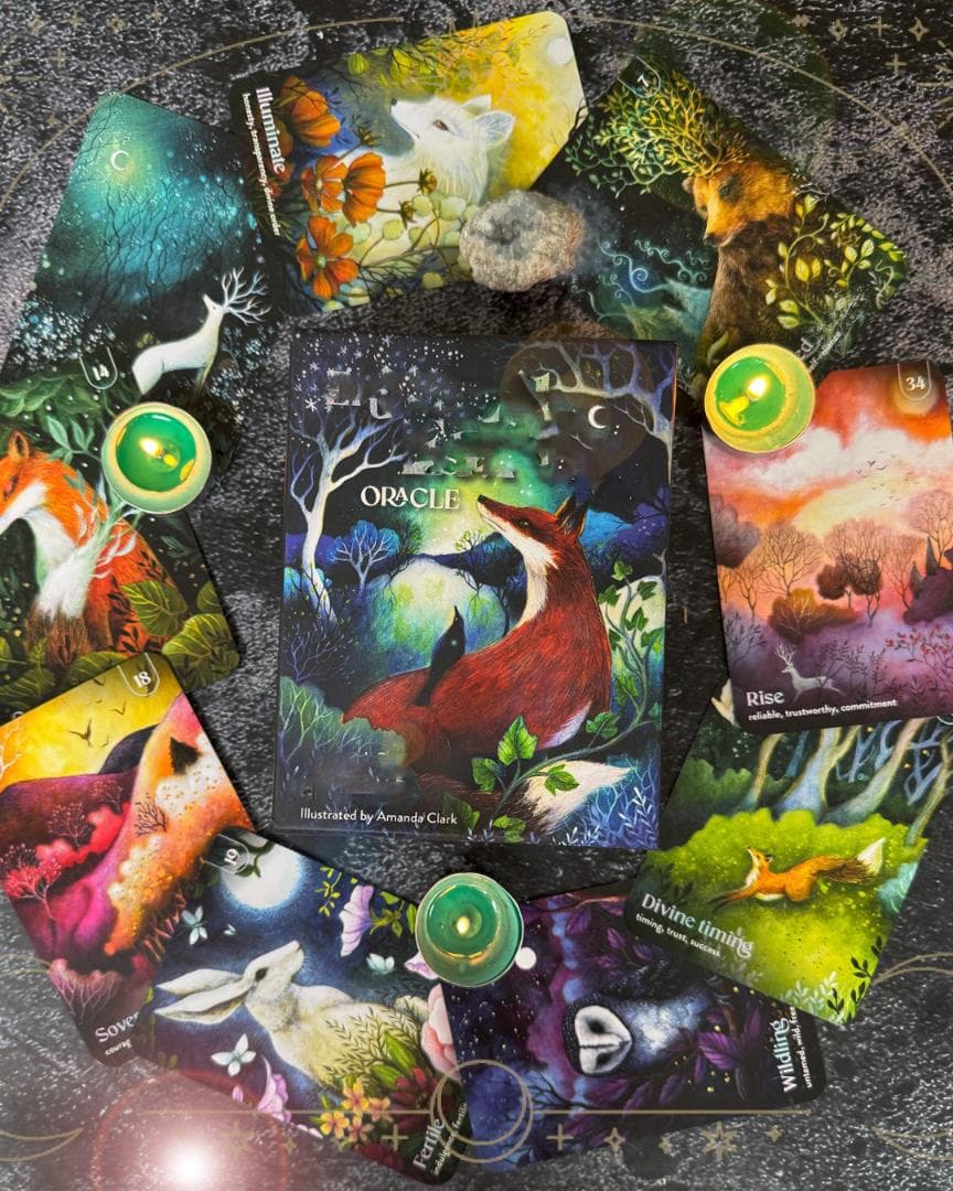 【正規品オラクルカード】新作✨神秘的な世界観✨魔法と古代の知恵のオラクル