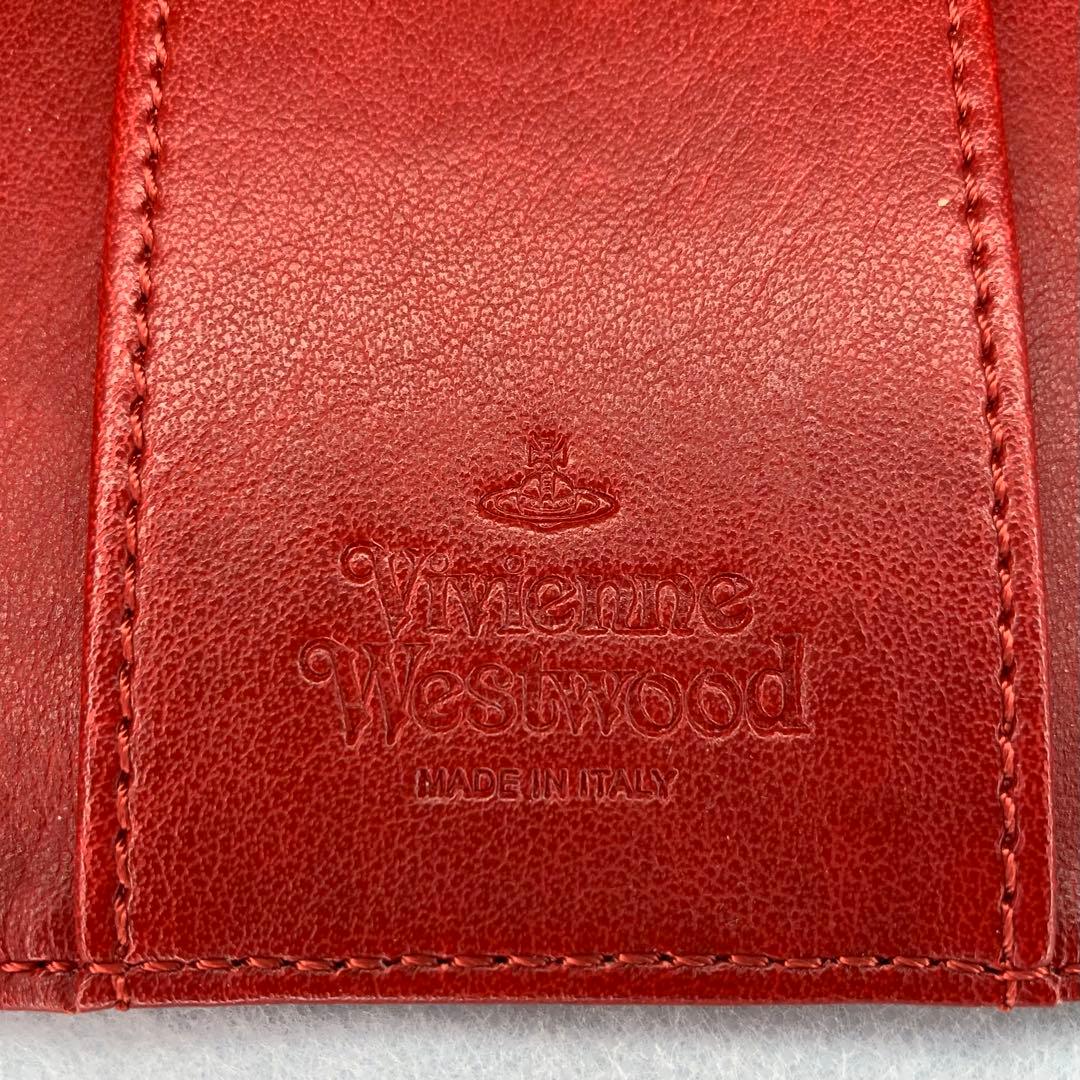 【新品未使用】 ヴィヴィアン ウエストウッド キーケース ブラウン レッド 箱付