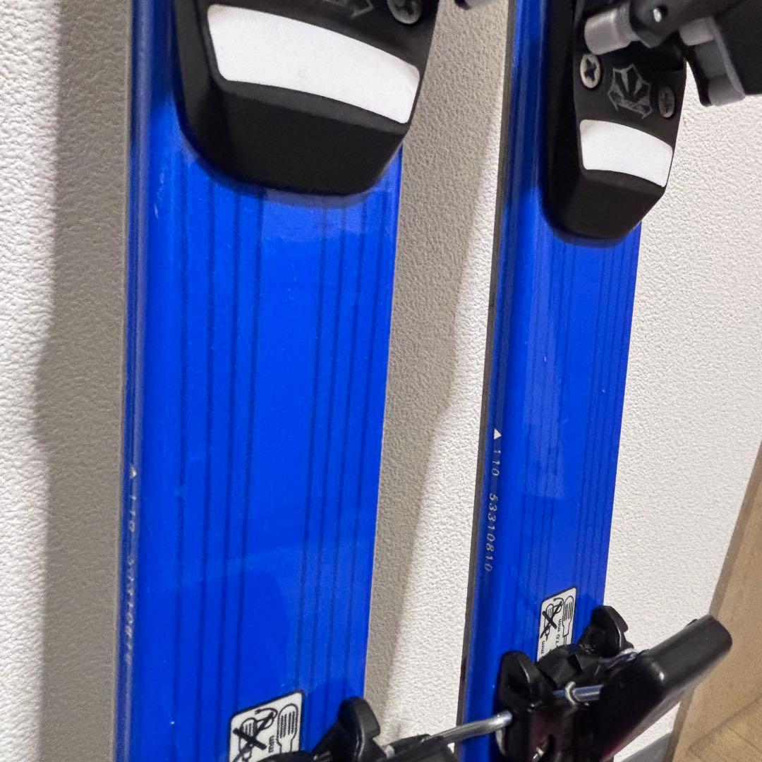 【ジュニア】スキー板 110cm サロモン ブーツ付き