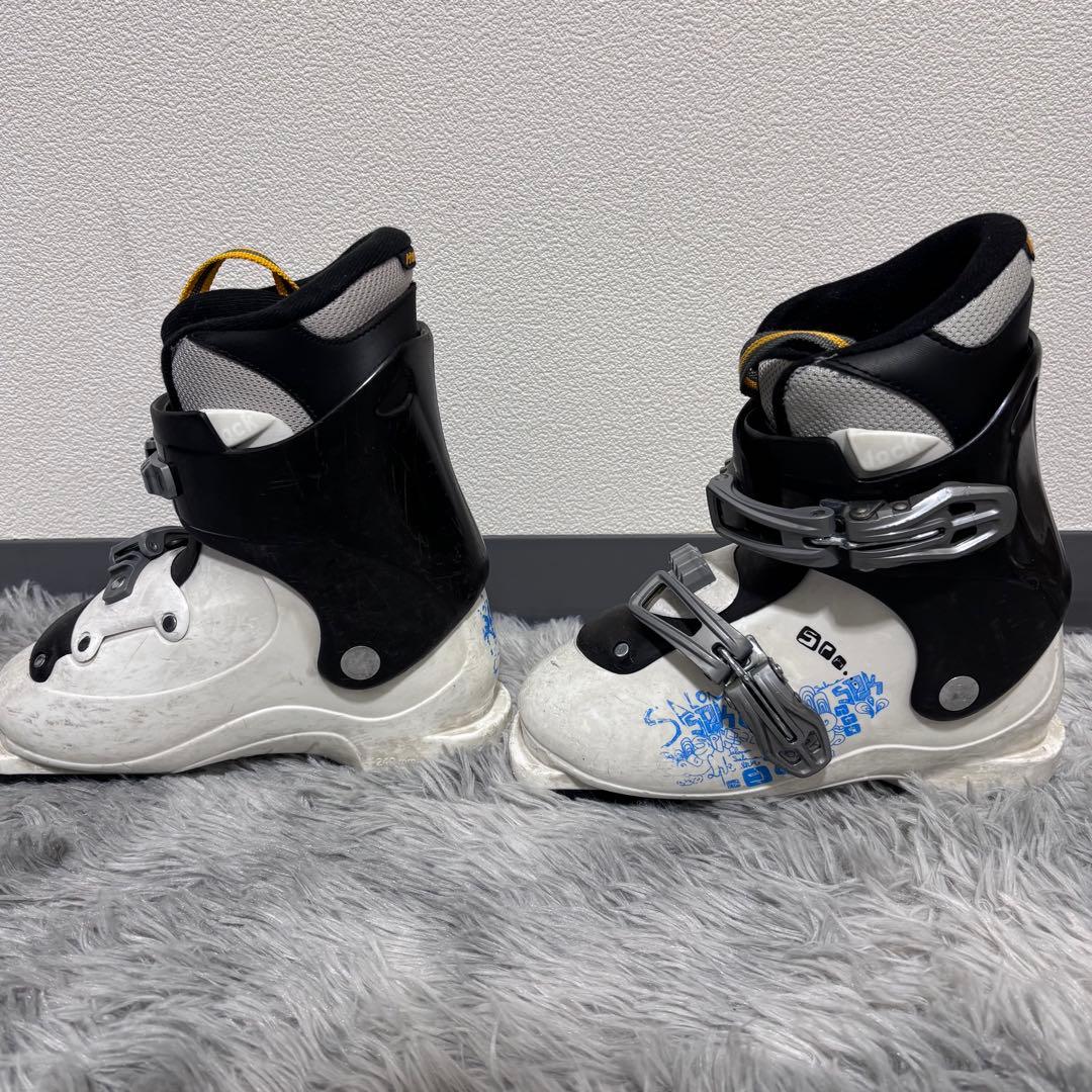 【ジュニア】スキー板 110cm サロモン ブーツ付き