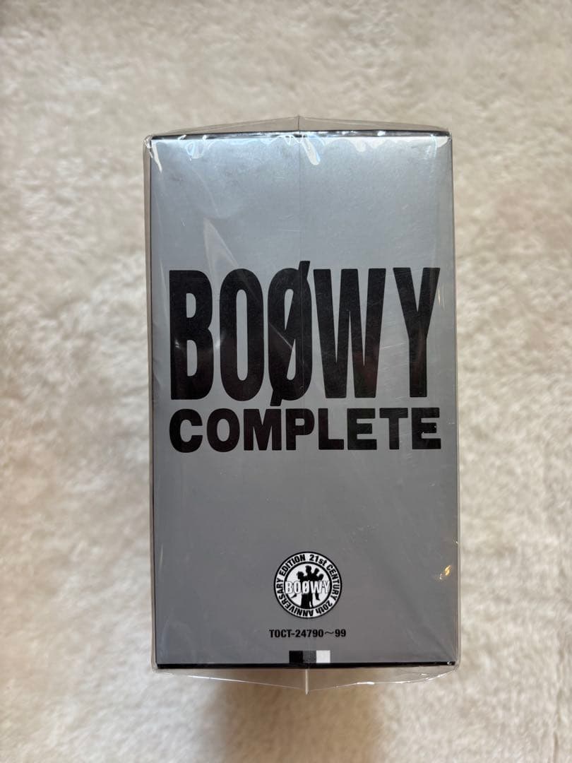 未開封，BOØWY COMPLETE 20周年記念エディション