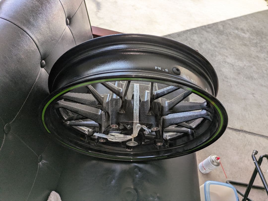 2019年式Ｚ９００ＲＳカフェ純正ホイール(リアスプロケット付)前後2本セット