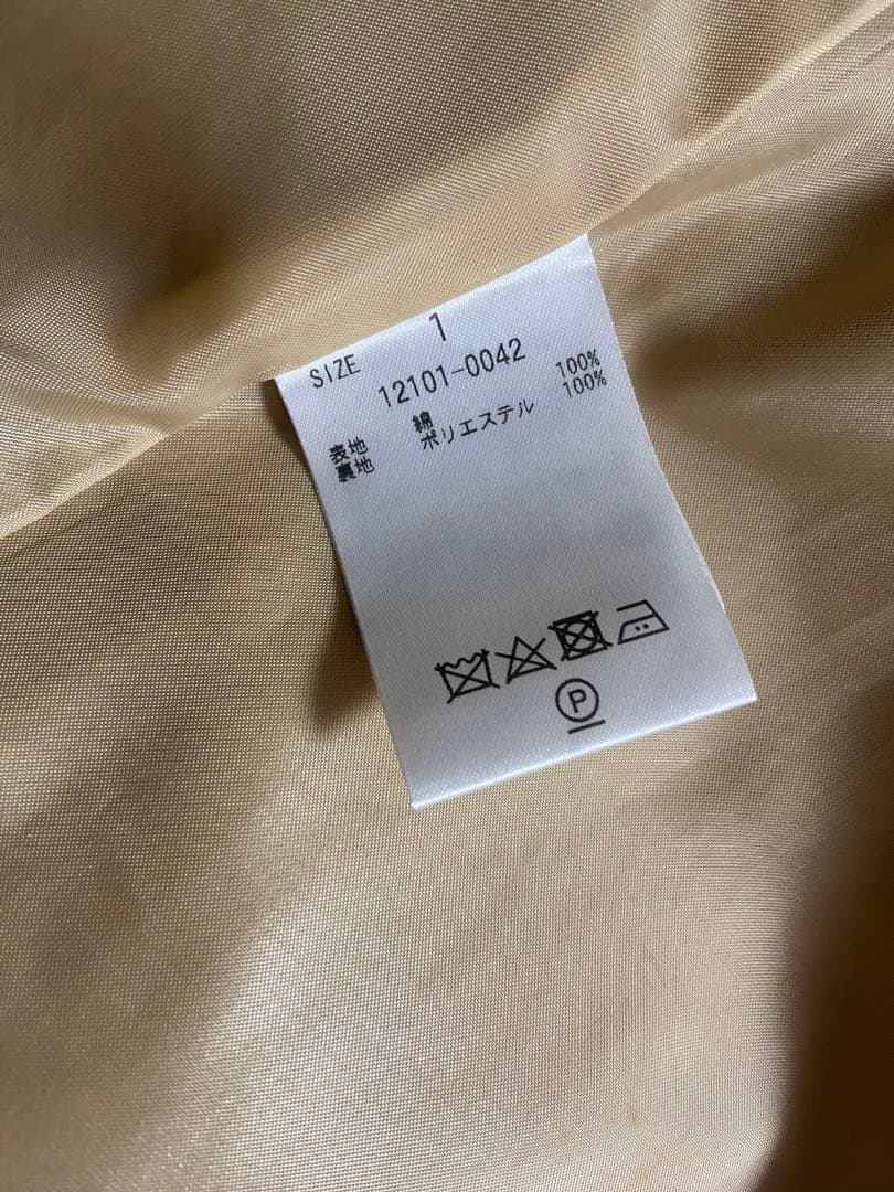 ジャケット・アウター CLANE 2WAY SQUARE SLEEVE TRENCH COAT