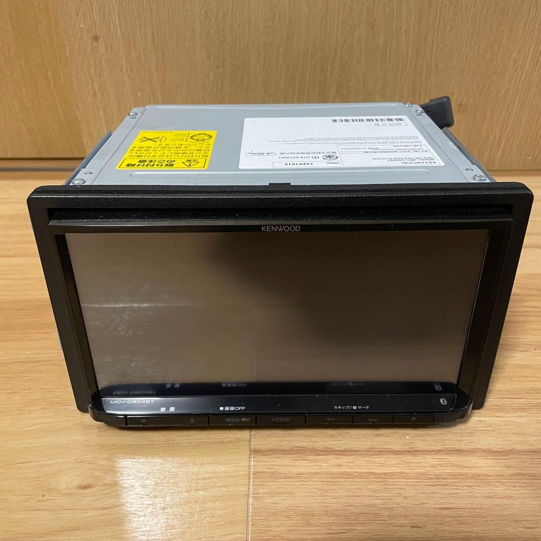 KENWOOD MDV-D504BT カーナビ2017年製 2016年地図データ