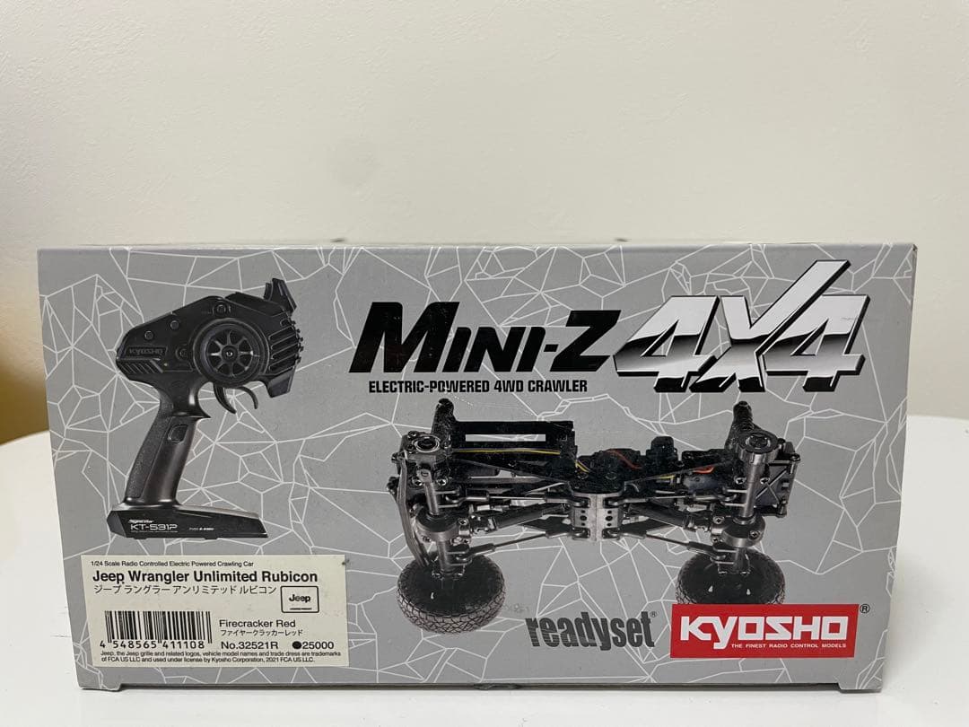 KYOSHO京商ミニッツ4×4 readyset ジープラングラーアンリミテッド