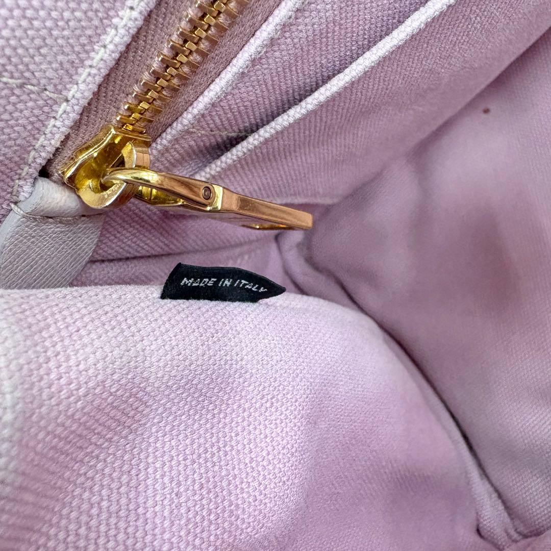PRADA プラダ カナパ Sサイズ 2way トートバッグ ピンク キャンバス