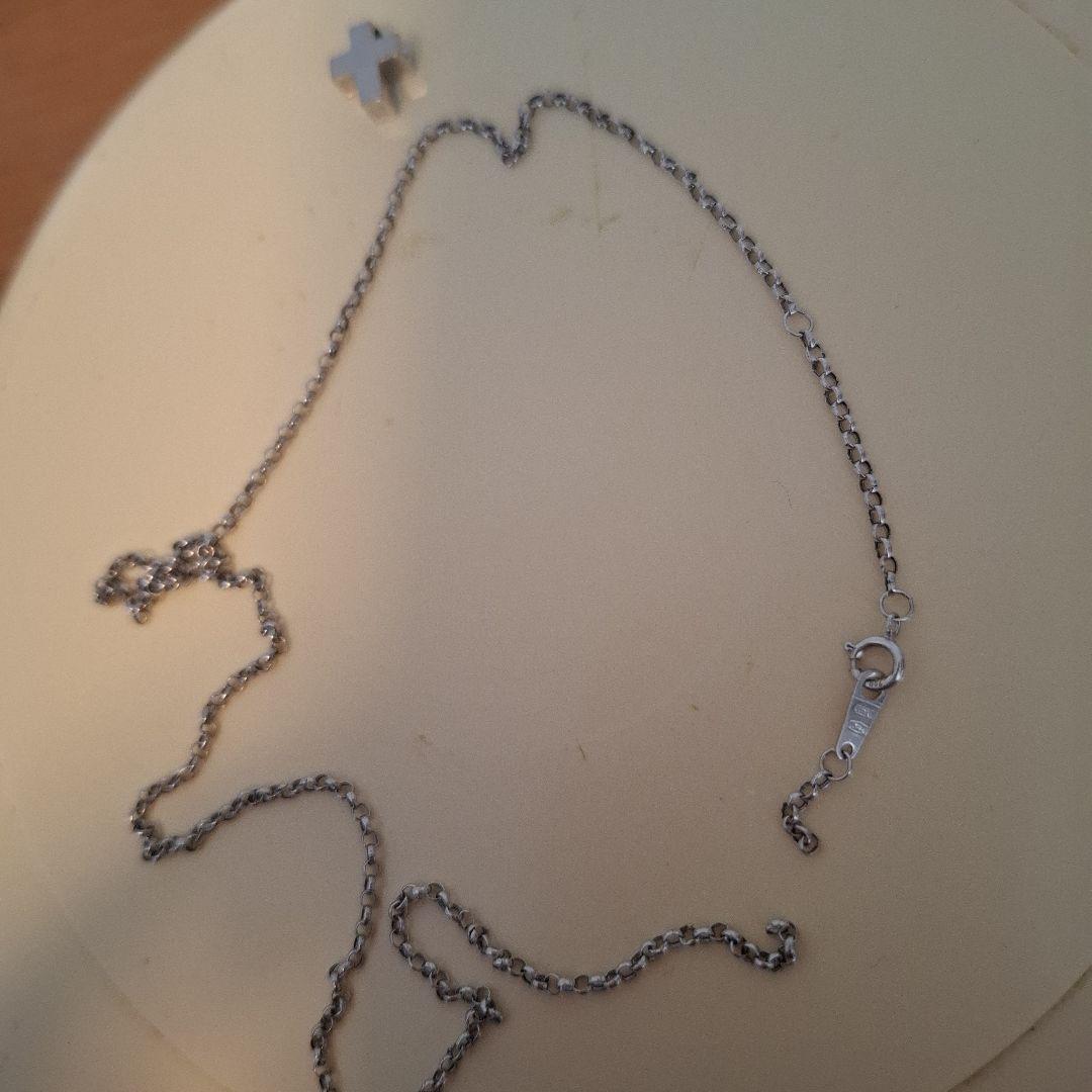 WG18K　ペンダント　(ジャンク品)