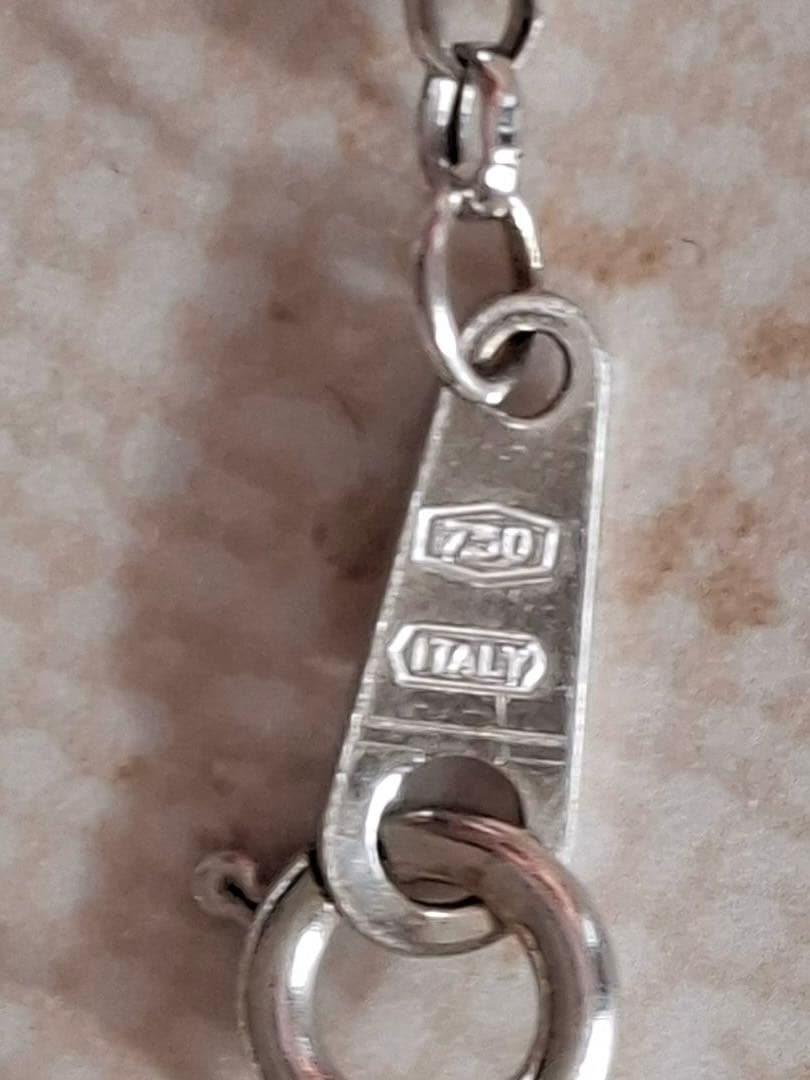 WG18K　ペンダント　(ジャンク品)