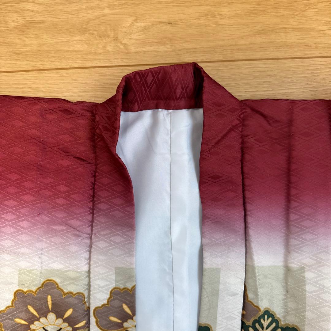 羽織袴 七五三 男の子 12点フルセット 着物 鷹市松 京越 5歳