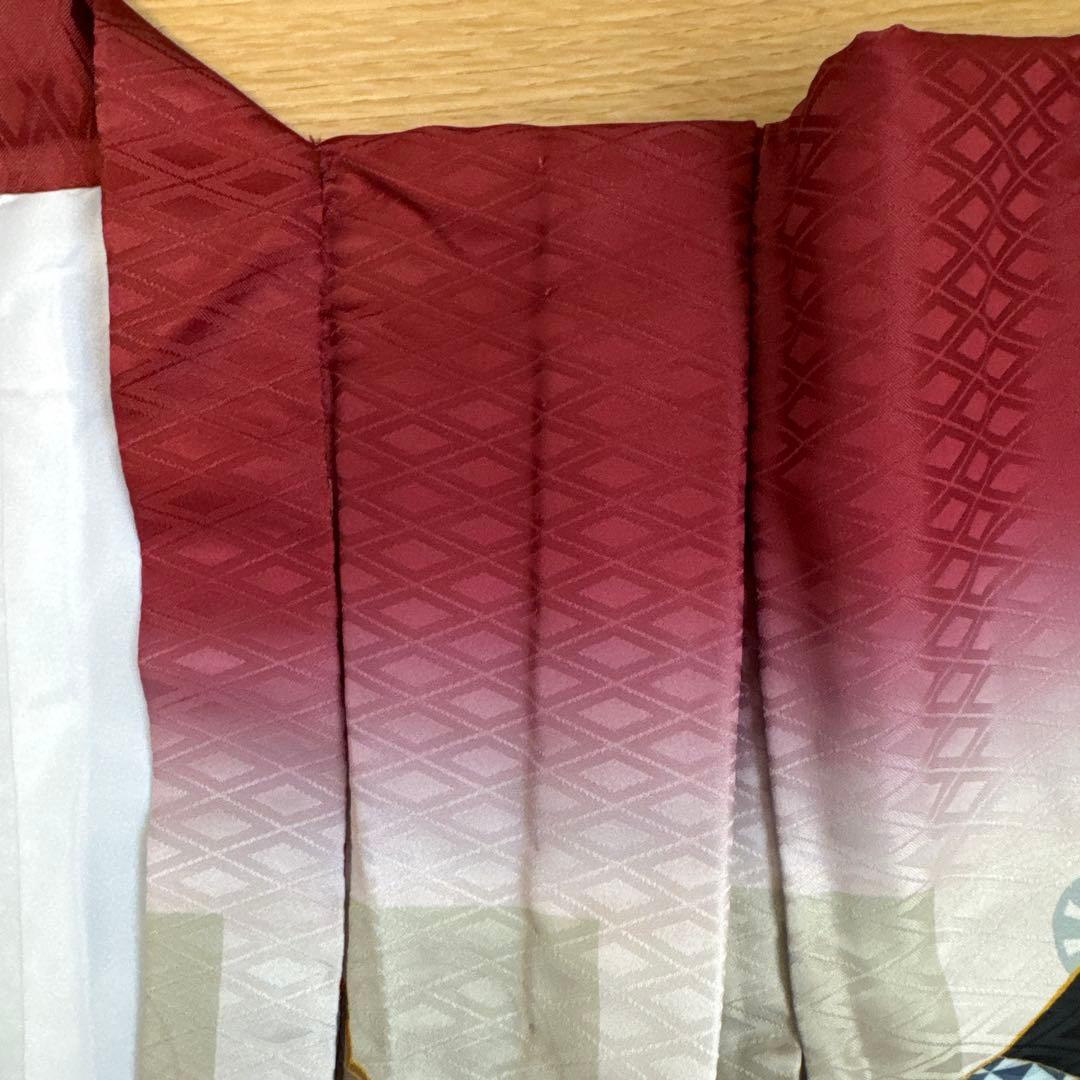 羽織袴 七五三 男の子 12点フルセット 着物 鷹市松 京越 5歳