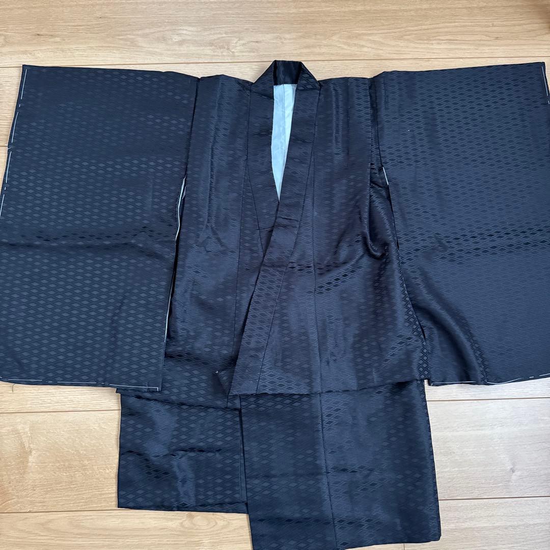 羽織袴 七五三 男の子 12点フルセット 着物 鷹市松 京越 5歳