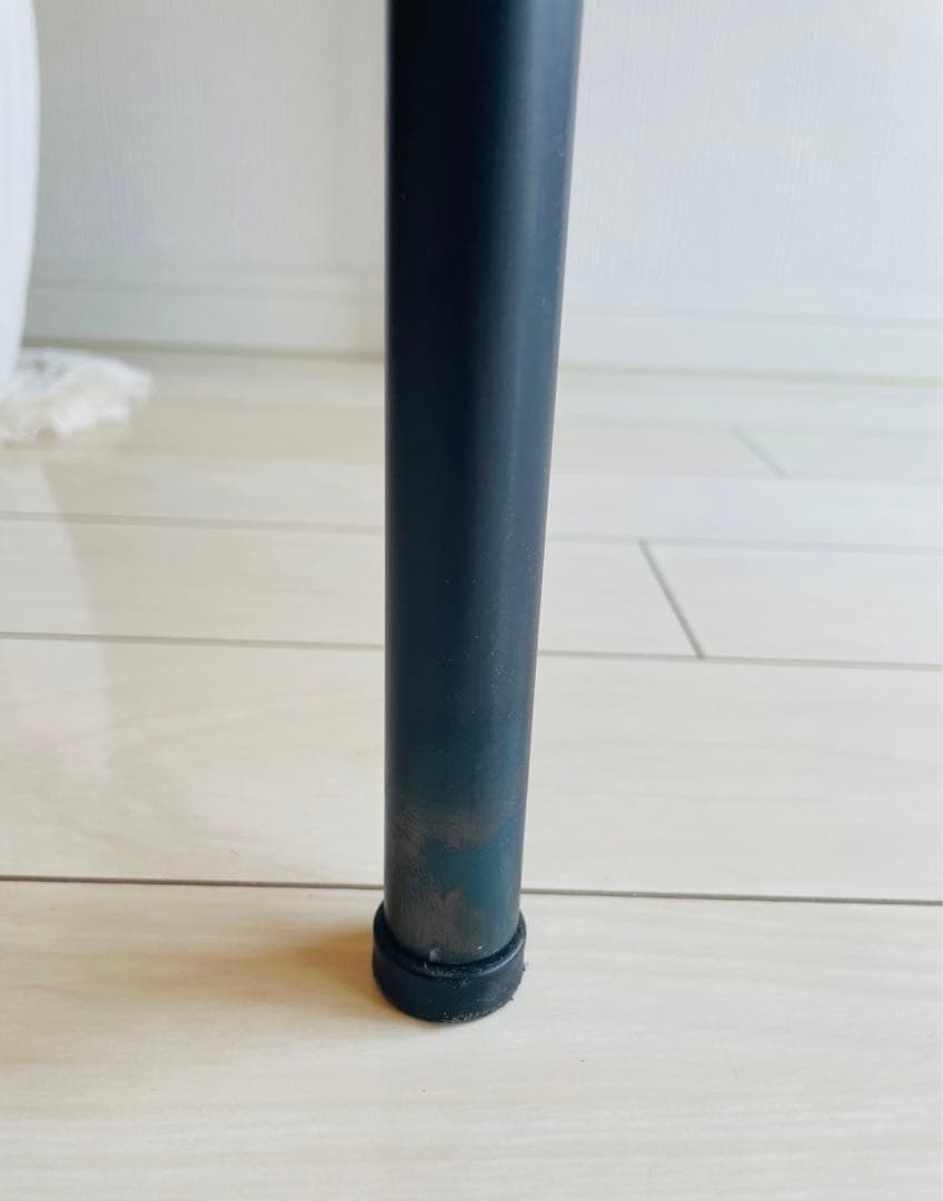 （美品）タイル加工 アイアンテーブル【国産オーダー家具 RUSTIC IRON】