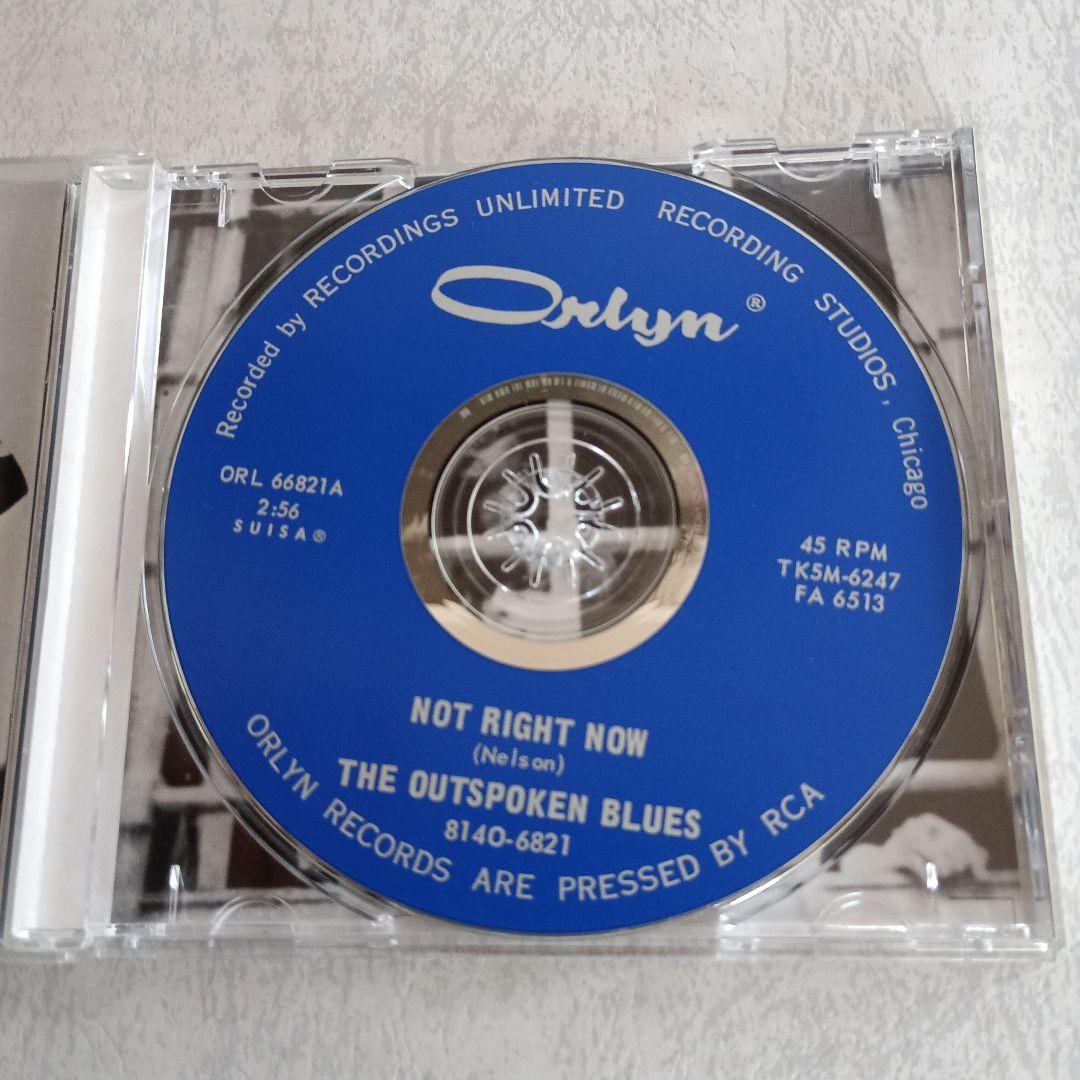 THE OUTSPOKEN BLUES　廃盤　ガレージパンク